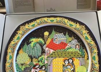 Patera Rosenthal. 1983. Cicha Nic, Święta Noc. Bjorn Wiinblad