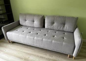 Sofa z funkcją spania firmy Wersal - wysoka jakość, idealny stan!!