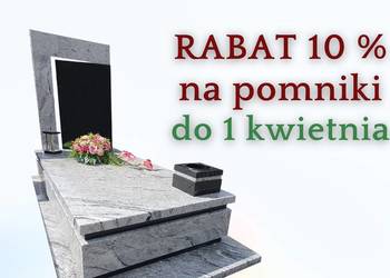 Atrakcyjne ceny na pomniki nagrobki pojedyncze i urnowe Warszawa