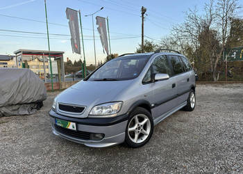 Opel Zafira Klima/7 miejsc/HAK/2x szyberach/Tempomat/Zamiana/Kredyt A (199… Opel Zafira Klima/7 miejsc/HAK/2x szyberach/Tempomat/Zamiana/Kredyt A (199…