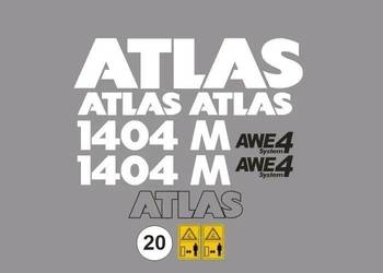Naklejki naklejka oklejenie ATLAS 1404 M Zamiennik