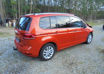 VW Touran III 7 os. DSG Radar Kamera Hak Grzana szyba