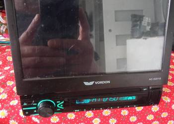Radio verdon AC-5201G DVD wysuwany ekran dvd AUX Varta pamięci GPS
