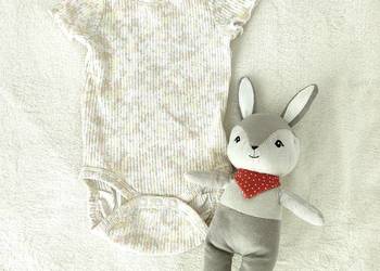 Body Kappahl 56 kwiatowe floral newborn noworodek kolorowe bawełna