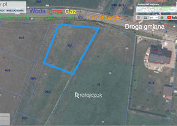 Działka 825m2 Parszczyce Łąkowa