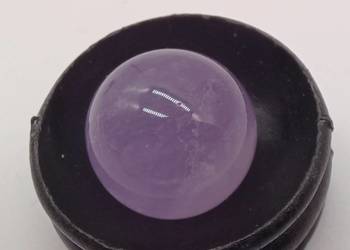 Kolekcja naturalny ametyst fiolet kulka a#81 kula 14mm
