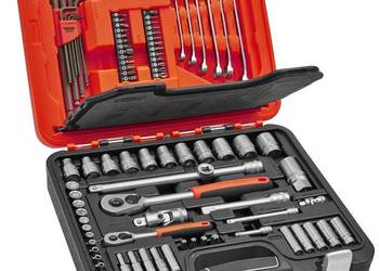 Zestaw kluczy nasadowych 91 elementów 1/4"-1/2" BAHCO S910 JU 91 elementów