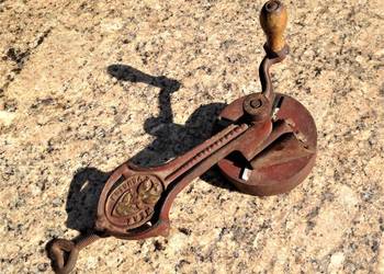 #STARA MASZYNKA ROTUNDA WERK - UNIKAT - FAKTURA#