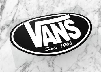 Naklejka VANS 10 x 6,5 cm swag supreme thrasher #1