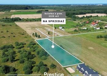 Działka Jezierzany 3225 m², 3 km od morza, MN/U, 250 000 zł