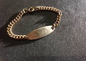 Stara Bransoletka z Alpaki ALPACCA sygnowana