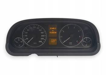 LICZNIK ZEGARY Mercedes W169 1.5 1.7 2.0 8V Benzyna 152 036km europa
