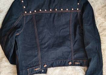 Kurtka jeansowa H&M z nitami