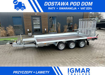 Przyczepa do przewozu minikoparki TEMARED BUILDER 4018/3 3,5T DMC