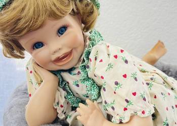 Stara Lalka Porcelanowa SHANNON Sygnowana