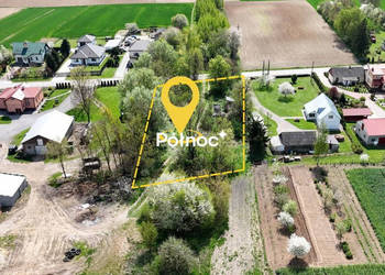 Działka 0,25 ha z mediami–cisza, zieleń, potencjał