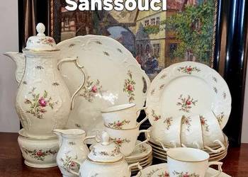 Rosenthal Sanssouci-Ramona, serwis do kawy dla 6-osób z podgrzewaczem i pat