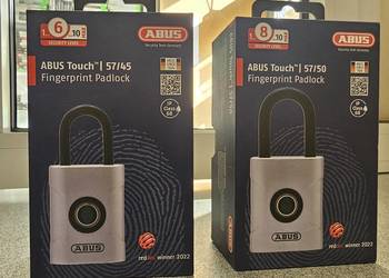 Kłódka na odcisk palca Abus Touch 57/45 i 57/50
