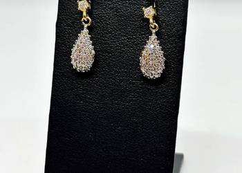 Złote kolczyki pr 333 1,65g Sztyft