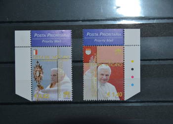 Znaczki. Papież Benedykt XVI Watykan **