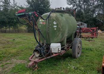 Opryskiwacz 2000 l, hydraulika, nowa pompa i rozdzielacz