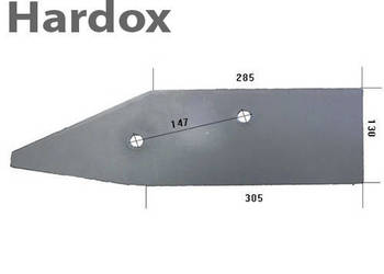Płoza krótka HARDOX 27360902/P części do pługa RABEWERK