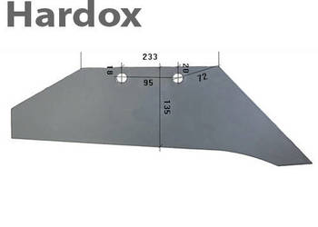 Lemiesz 300hektarów HARDOX SSP214/P części do pługa RABEWERK