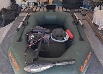 Sprzedam ponton Kolibri K 220 w zestawie z silnikiem i akumulatorem
