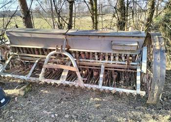 Siewnik konny przerobiony do ciągnika