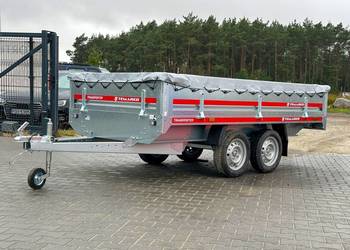 Przyczepa TEMARED TRANSPORTER 3015/2 z plandeką płaską