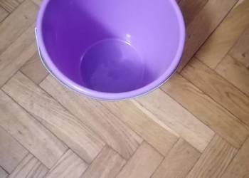 Wiaderko fioletowe małe