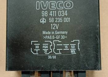Sterownik przekaźnik świecy płomieniowej Iveco Daily 98411034