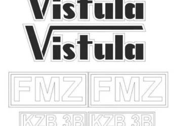 Naklejki oklejenie naklejka - VISTULA FMZ KZB 3B Zamiennik