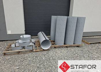 rura nierdzewna, pierścionki, cargi