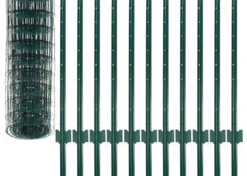 vidaXL Euro ogrodzenie, stalowe, 20 x 0,8 m(SKU:142810)