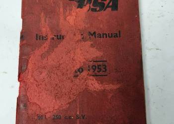 INSTRUKCJA BSA 1938 - 1953 C10 C11 MANUAL