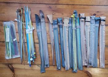 Druty dziewiarskie różne PRL