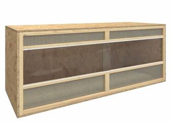 vidaXL Terrarium, materiał drewnopochodny, 120x50x50 cm(SKU:170884)