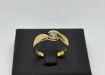 Złoty Pierścionek pr 585 2,30g (Rozmiar 18)