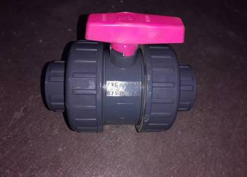 Zawór kulowy basenowy fi 75 mm KW-KW