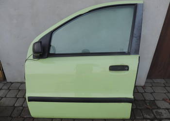FIAT PANDA 2 DRZWI LEWE PRZEDNIE PRZÓD 733A
