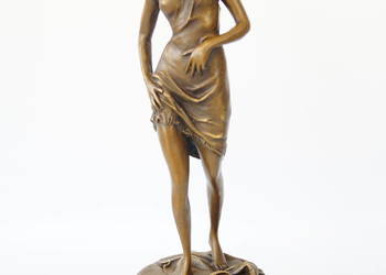 Akt zmysłowej kobiety figura z brązu rzeźba piękna Akt zmysłowej kobiety figura z brązu rzeźba piękna