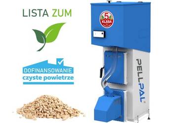 Kocioł piec 8kW slim z podajnikiem na pellet DOTACJA Pellpal lista ZUM