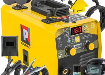 Spawarka inwerterowa migomat mig mag mma flux tig lift 160a synergia