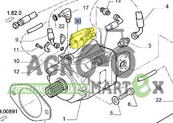 47382814, 84201801 ZAWÓR STERUJĄCY CNH