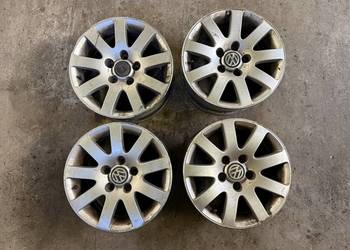 Oryginalne felgi aluminiowe Volkswagen 5x112 15” 7J ET43 Passat B5