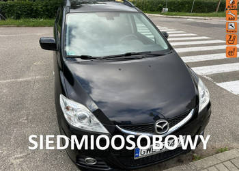 Mazda 5 2,0 benzyna, klimatronik, 7 miejsc ,drugie koła na alu, isofix, ha…