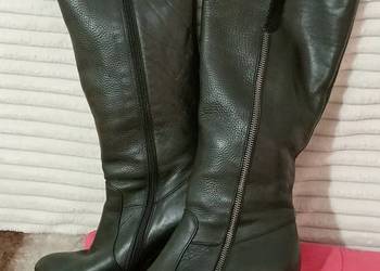 Kozaki że skóry naturalnej