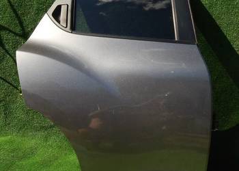 NISSAN JUKE I F15 10-14 KOMPLETNE DRZWI PRAWY TYŁ SZYBA KLAMKA ZAMEK