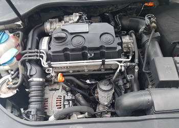 VW GOLF V CADDY SILNIK 1.9 TDI BLS 105KM KOMPLETNY WTRYSKI BLS MOTOR ENGINE